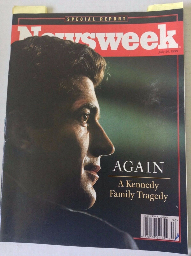 Newsweek Magazine John F. Kennedy Jr. Family Tragedy July 26, 1999 051117nonrh