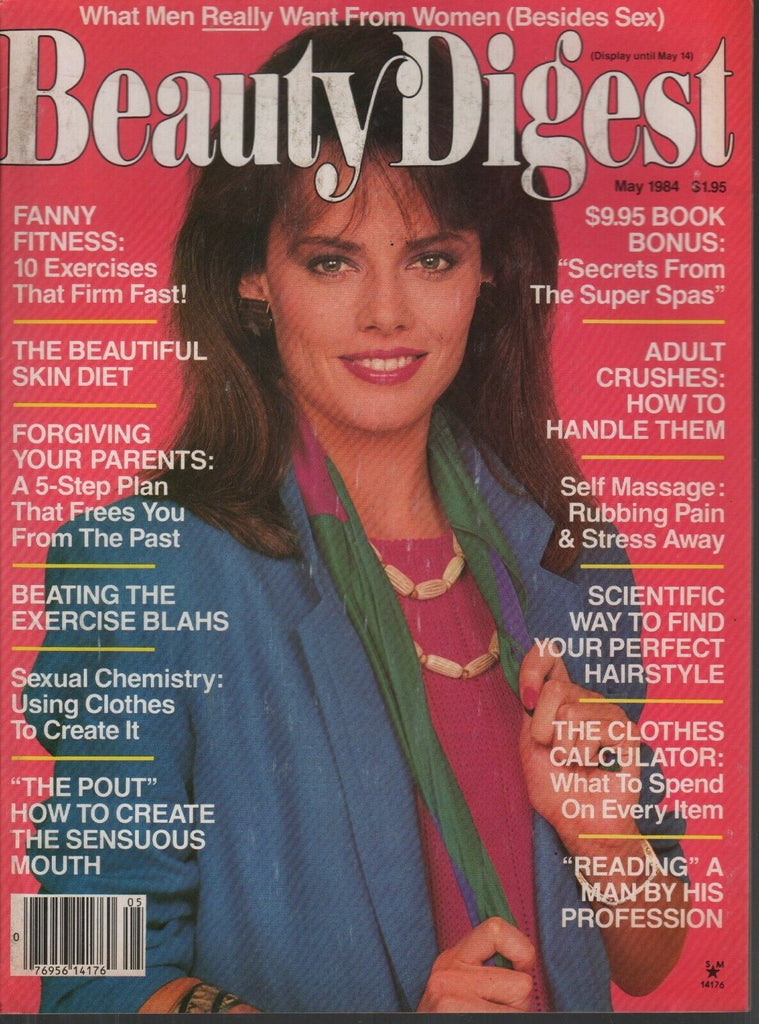 Beauty Digest For Health & Fitness May 1984 Vintage Magazine 072919AME