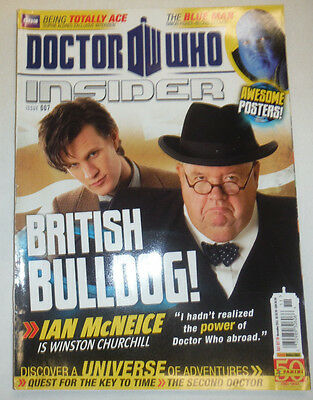 Doctor Who Insider Magazine Ian McNeice No.7 November 2011 040215R