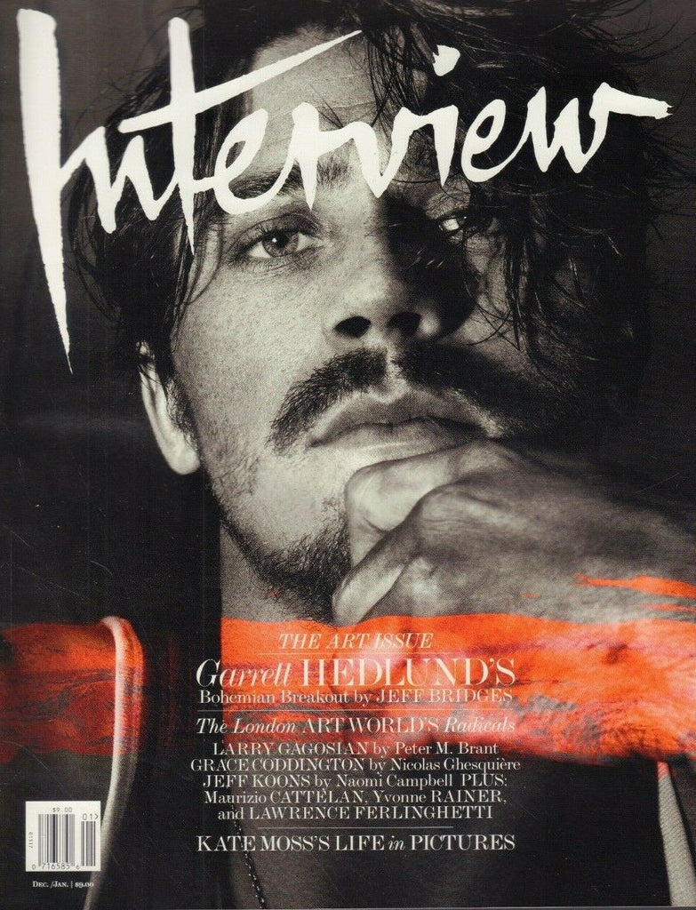 Interview December January 2013 Garrett Hedlund Jeff Bridges Kate Moss 012219DBE