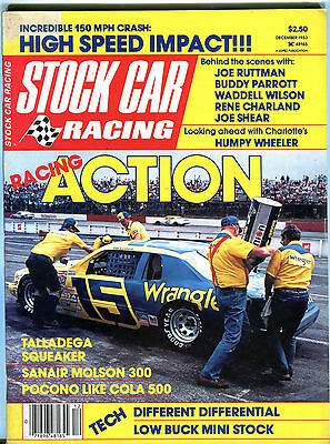 Stock Car Magazine December 1983 Humpy Wheeler Joe Shear EX 020816jhe