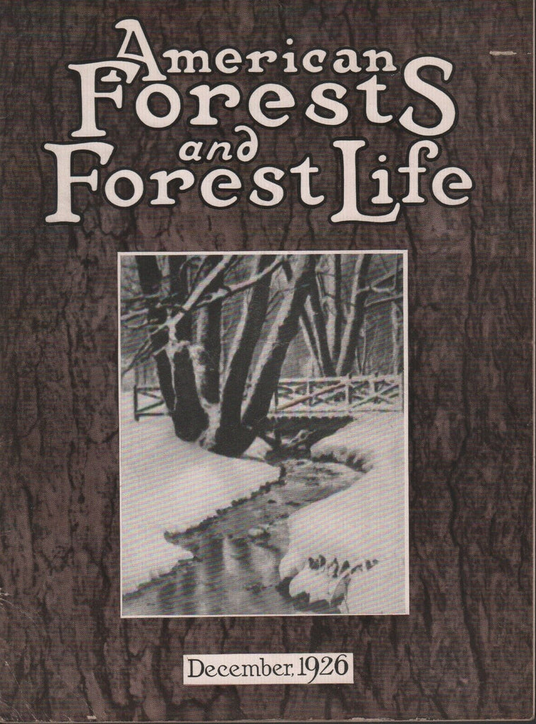 American Forests and Forest Life December 1926 Tom Gill P.L. Ricker 081518DBE3