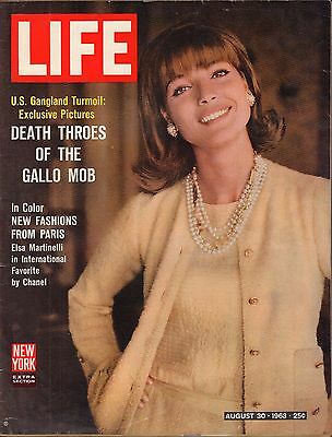 Life Magazine August 30 1963 Birthday Elsa Matinelli VG 051816DBE2