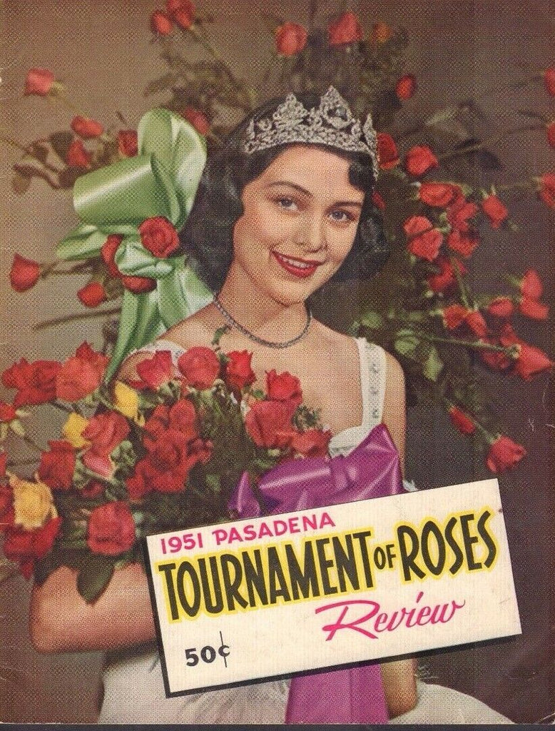 Tournament Of Roses Magazine 1951 Pasadena 011018nonr