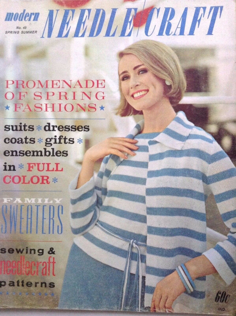 Modern Needlecraft Magazine Promenade Spring/Summer 1963 101217nonrh3