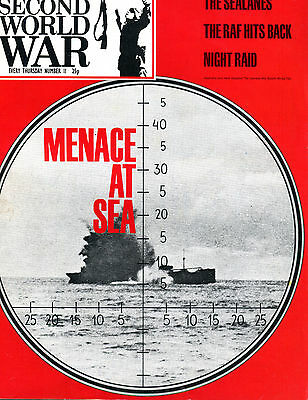 Purnell's History of the Second World War Number 11 Menace At Sea EX 010516jhe
