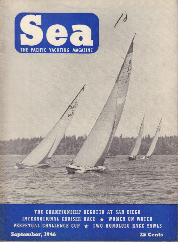 Sea Boating Magazine October 1946 Tacoma Yacht Club 041817nonDBE