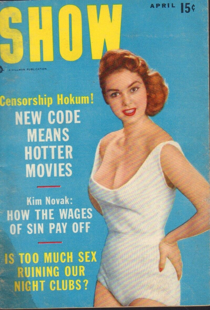 Show Digest April 1957 Kim Novak Cheesecake Pin Up 091218AME2