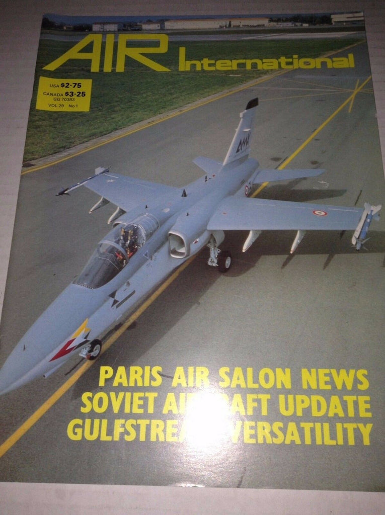 Air International Plane Magazine Paris Air Salon July 1985 120716rh2