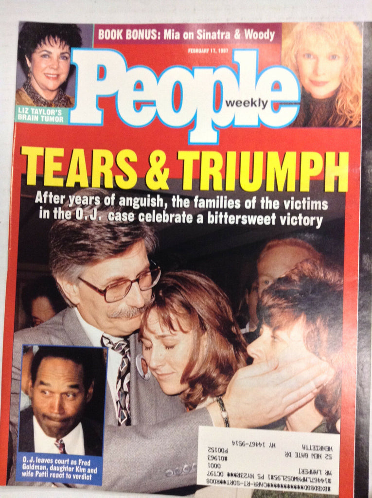 People Magazine O.J. Simpsons Leaving Court February 17, 1997 041017nonr