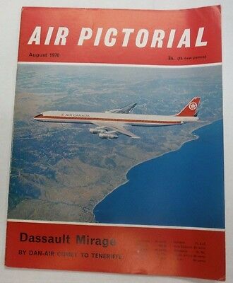 Air Pictorial Magazine Dassault Mirage August 1970 FAL 062215R2