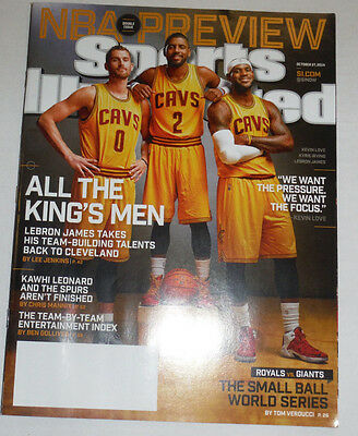 Sports Illustrated Magazine Kevin Love Lebron James October 2014 120514R