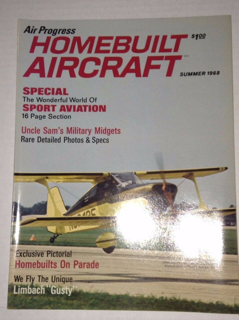 Homebuilt Aircraft Magazine Stagger Biplane Summer 1968 010217RH