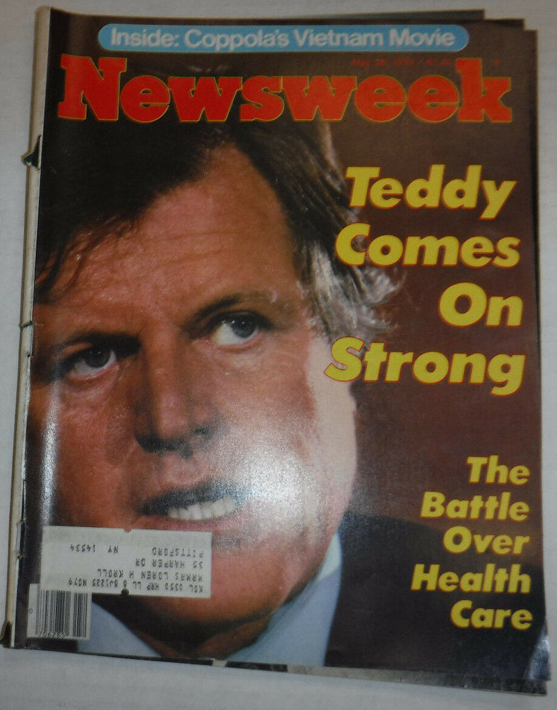 Newsweek Magazine Ted Kennedy & Coppola May 28, 1979 101016R