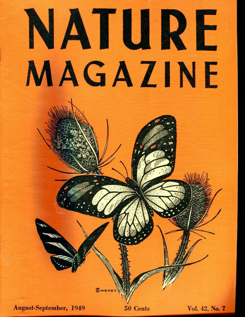 Nature Magazine August/September 1949 EX ML On Back 011217jhe