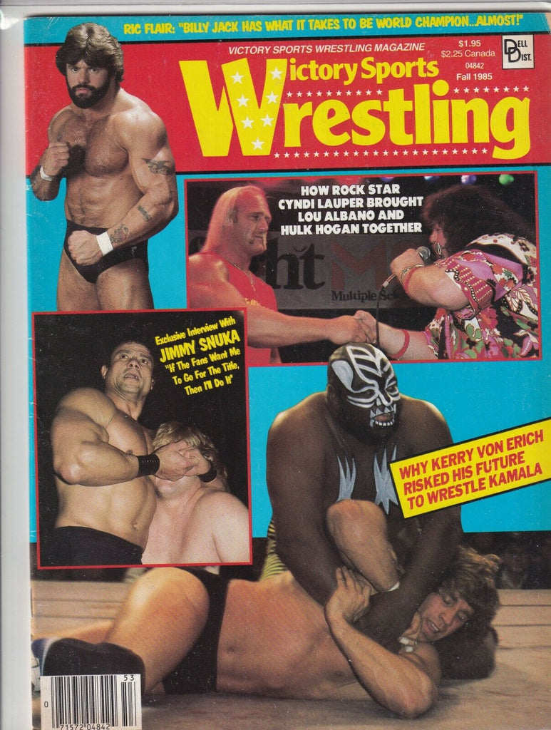 Victory Sports Wrestling Jimmy Snuka Hulk Hogan Fall 1985 061819nonr