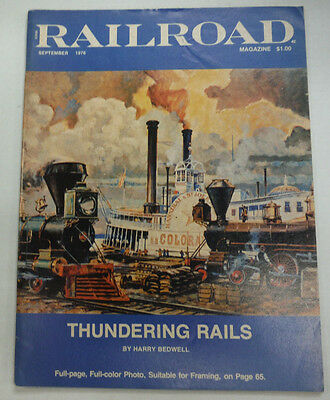 Railroad Magazine Thundering Rails September 1976 071615R2