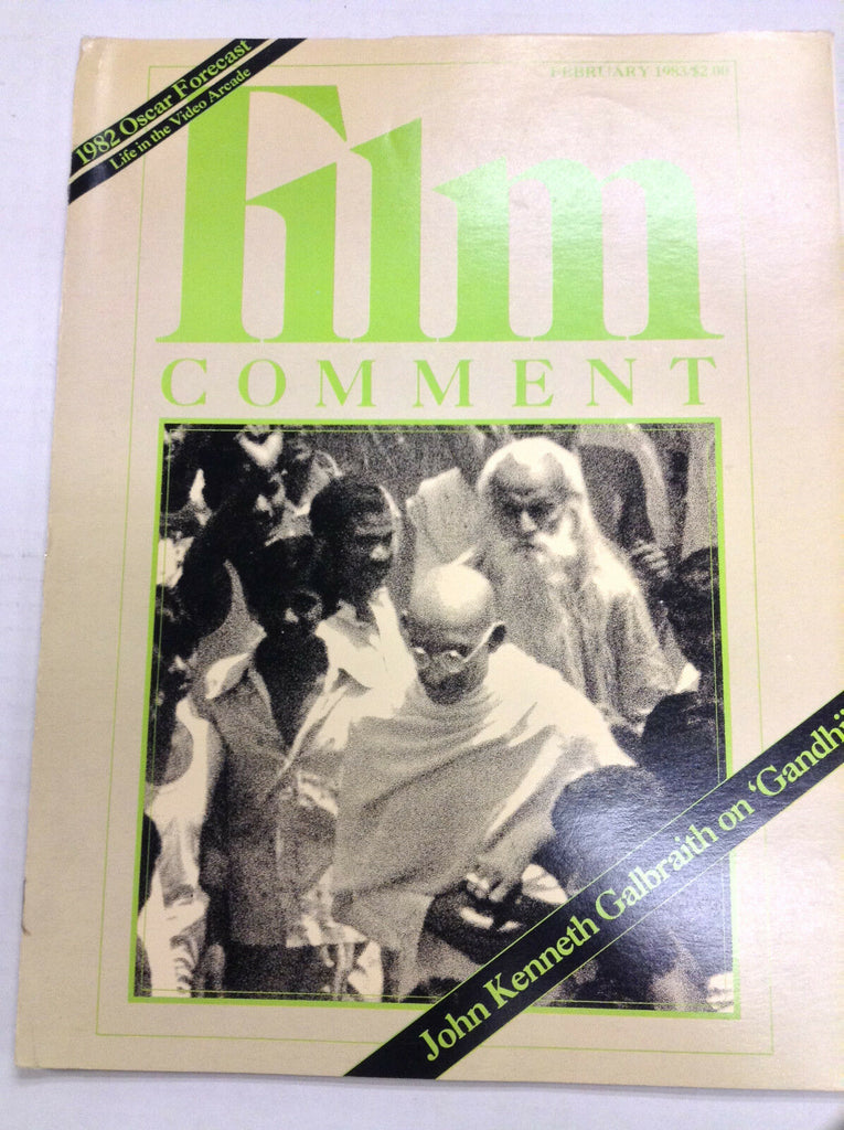 Film Comment Magazine John Kenneth Galbraith February 1983 040917nonrh