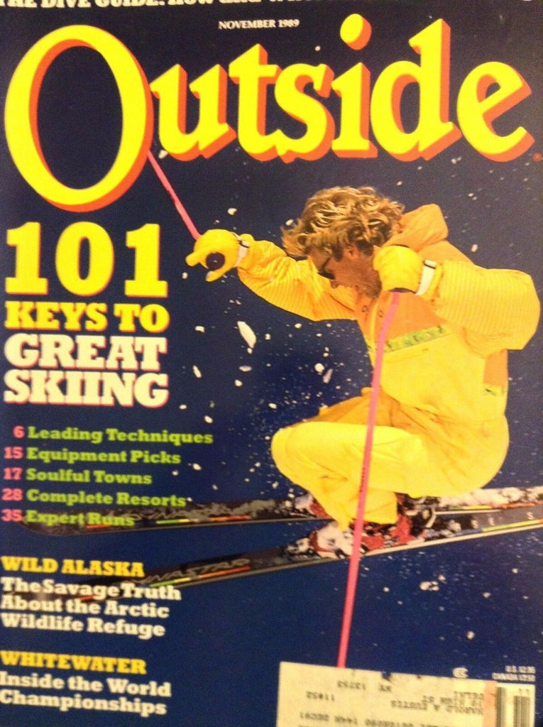 Outside Magazine 101 Keys To Great Skiing November 1989 110317nonrh
