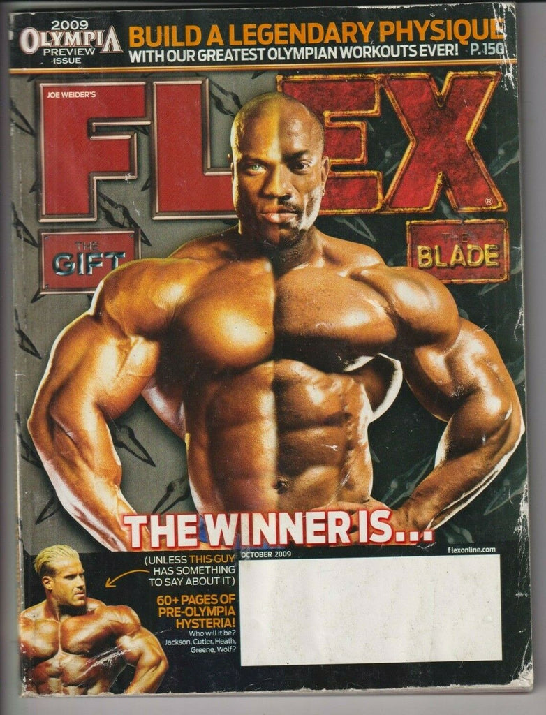 Flex Magazine Phil Heath Jay Cutler October 2009 021120nonr