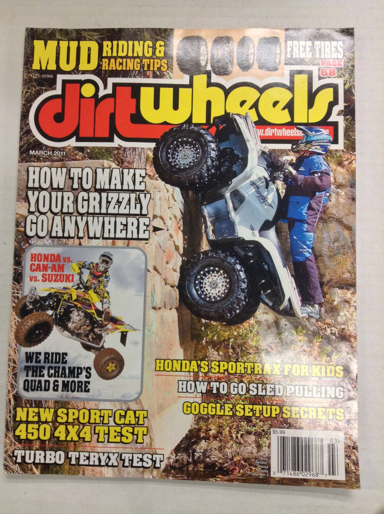 Dirt Wheels Magazine Make Your Grizzly Go Anywhere Hondas March 2011 032817nonR