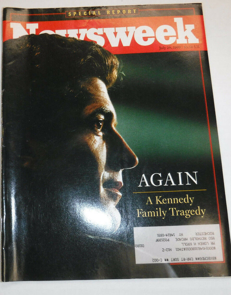 Newsweek Magazine Ted Kennedy July 26, 1999 101816R