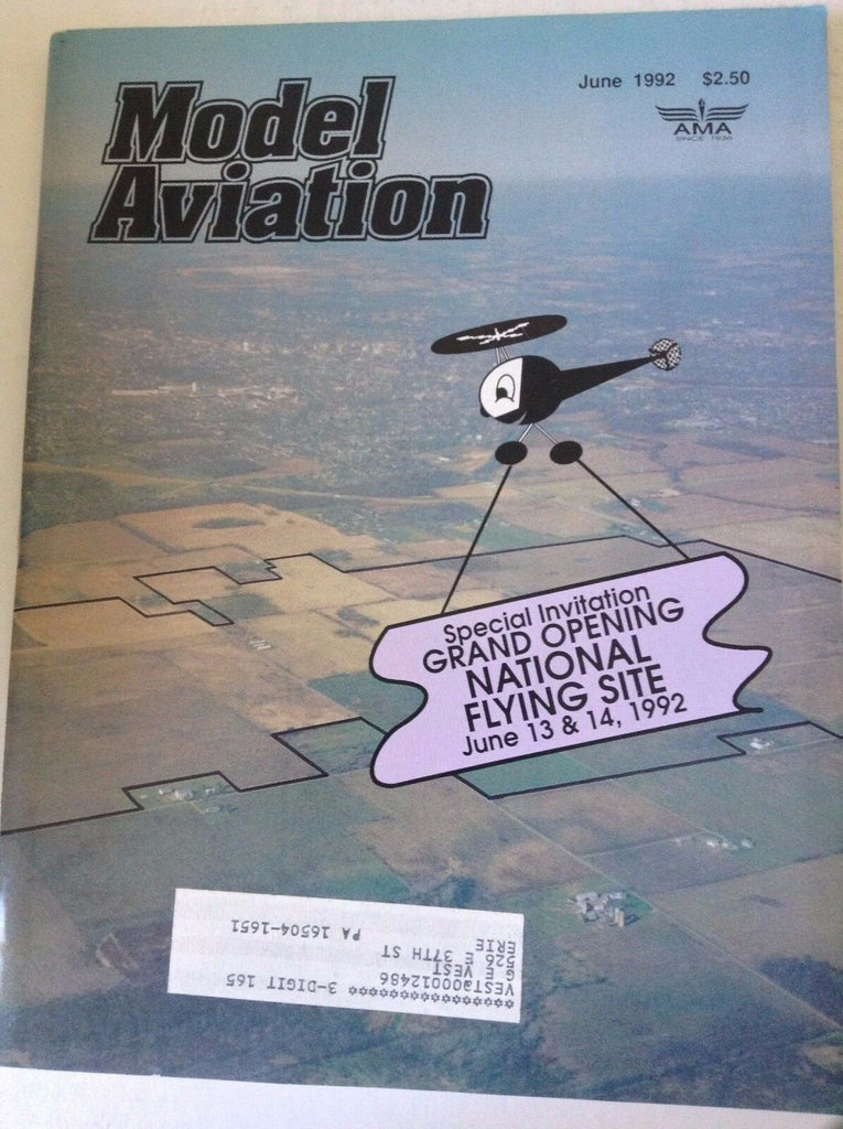 Model Aviation Magazine Grand Opening National Flying June 1992 041817nonrh2