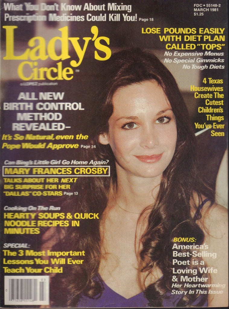Lady's Circle March 1981 Mary Frances Crosby 091018AME2