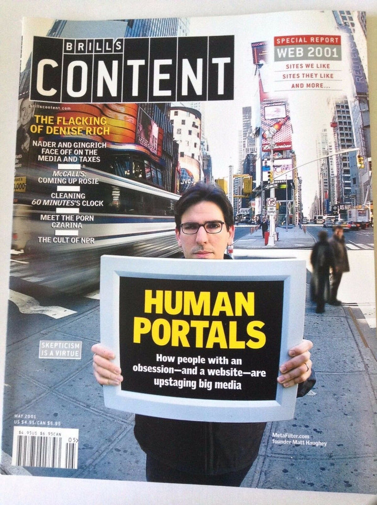 Brill's Content Magazine Human Portal Meta Filter Dot Com May 2001 051517nonrh