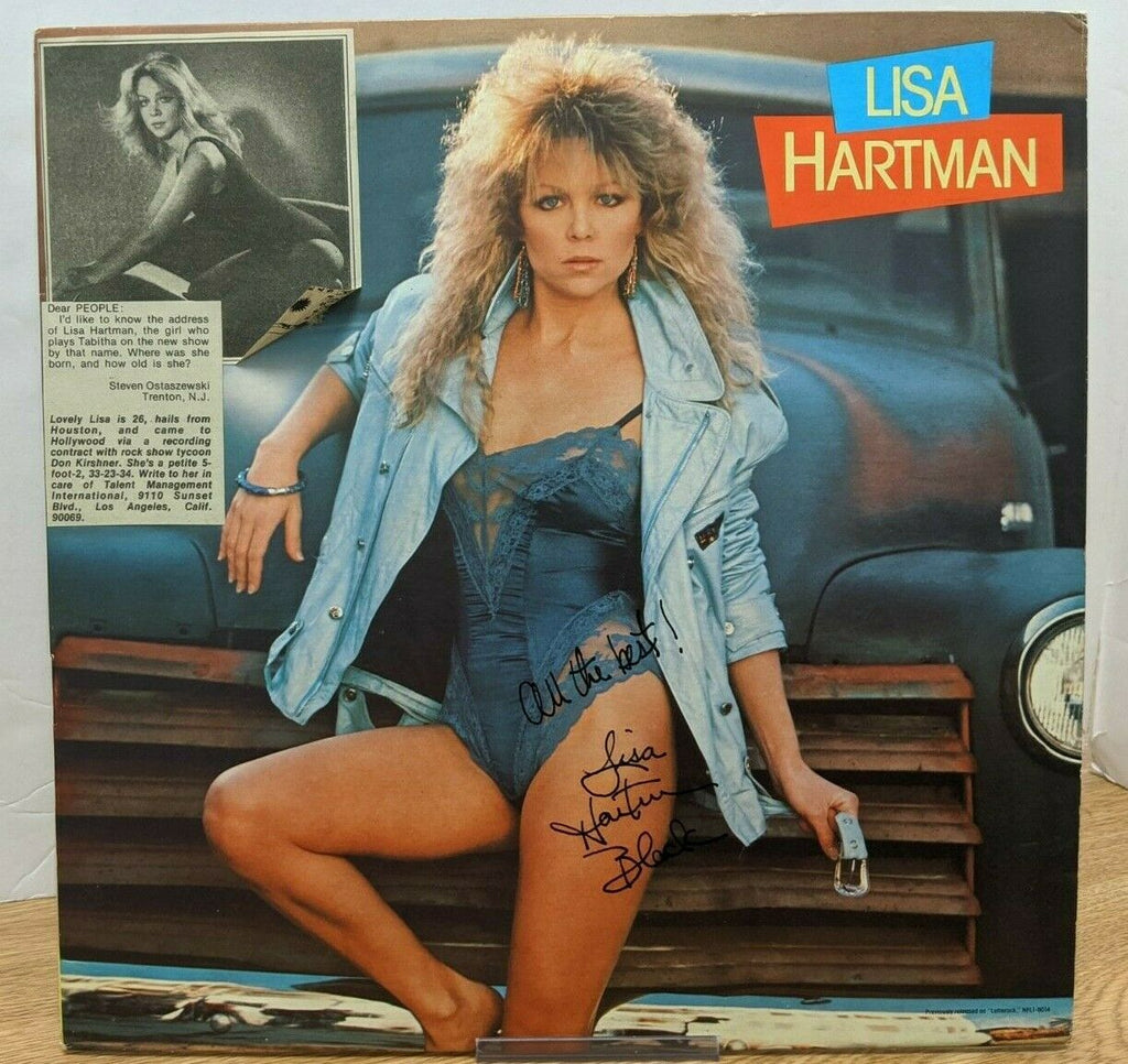 Lisa Hartman SIGNED AUTOGRAPHED 33rpm Vinyl AFL1-5155 w/COA 061220DBV