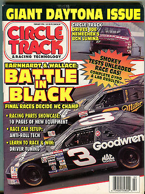Circle Track & Racing Technology Magazine February 1994 Daytona EX 022216jhe