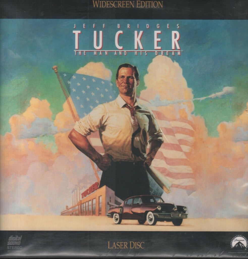 Tucker The Man and His Dreams Paramount Widescreen 1991 Laser Disc 110618AMLD