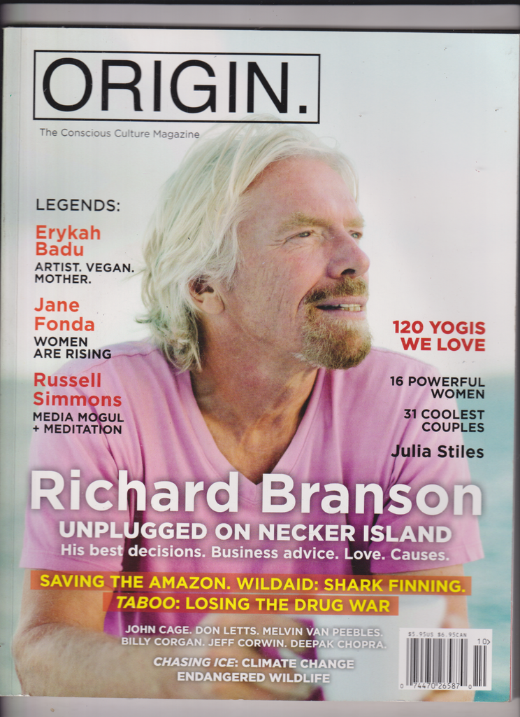 Origin Culture Magazine Richard Branson Erykah Badu No.10 2000s 020320nonr