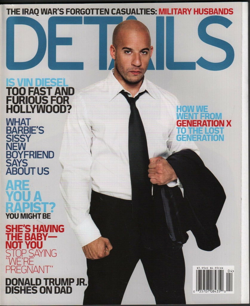 Details April 2006 Vin Diesel Donald Trump JR 102518DBF