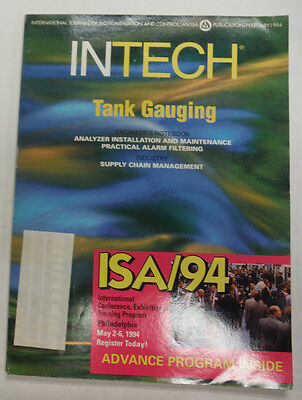InTech Magazine Tank Gauging ISA '94 February 1994 FAL 060915R