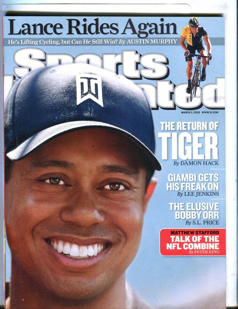 Road & Track Magazine March 2 2009 Tiger Woods Bobby Orr 071117nonjhe