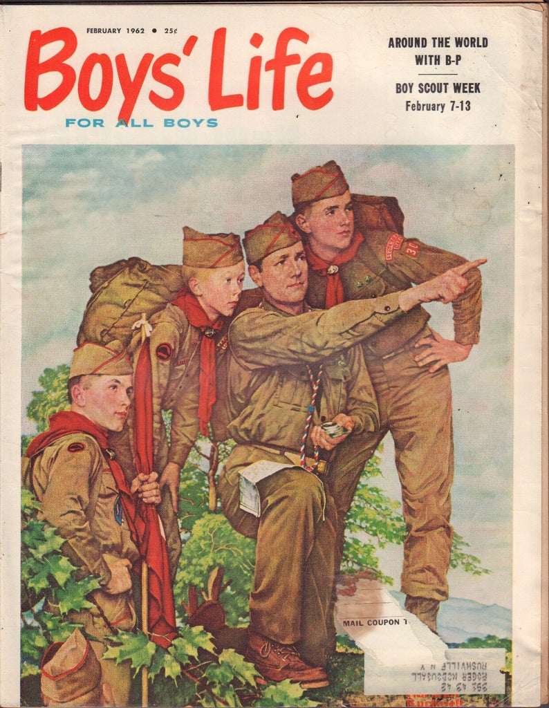 Boys Life February 1962 Boy Scout Week w/ML 011717DBE2