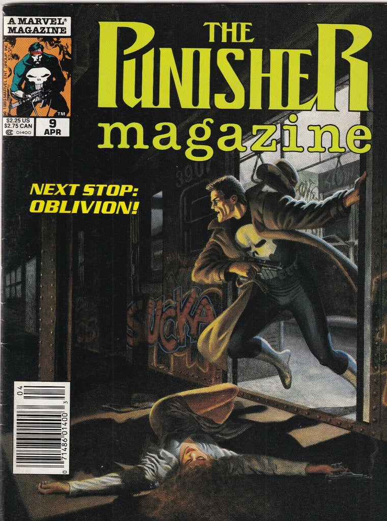The Punisher Magazine Next Stop Oblivion April 1990 092519nonr