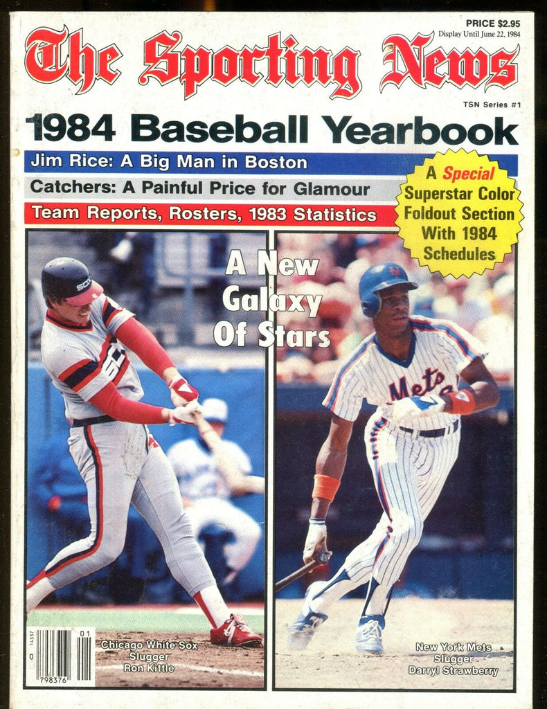 The Sporting News Magazine 1984 Baseball Yearbook EX 012817jhe