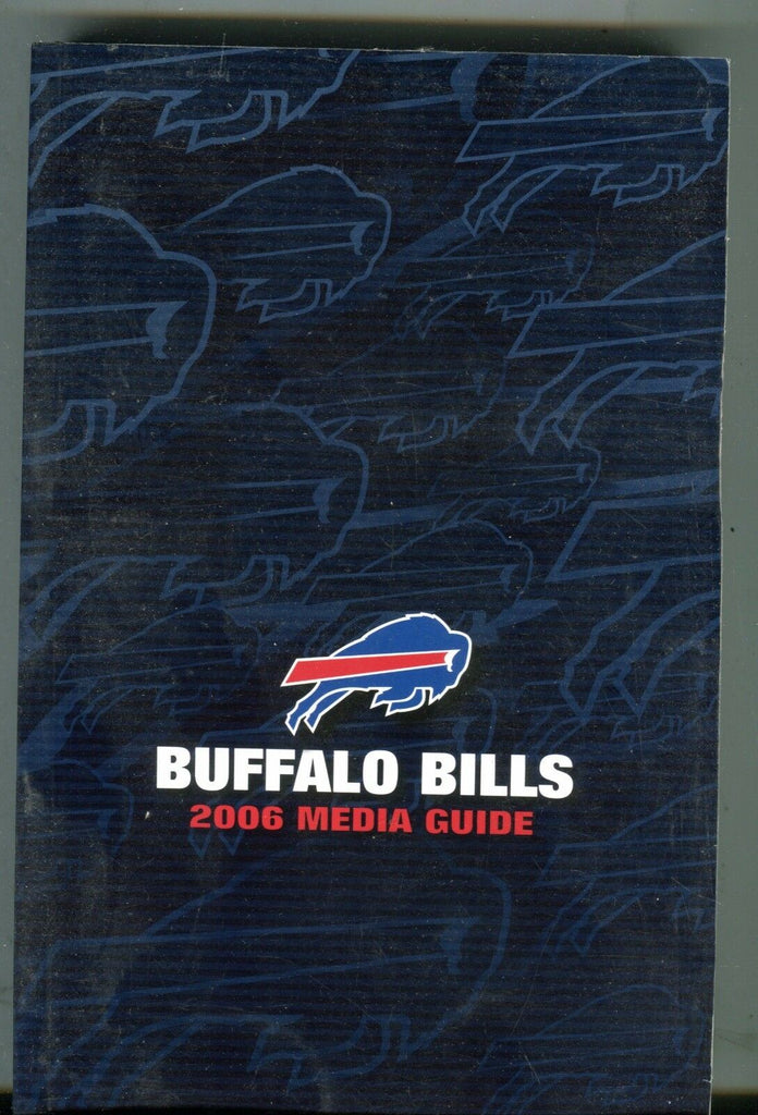 2006 Buffalo Bills Media Guide EX 060117nonjhe