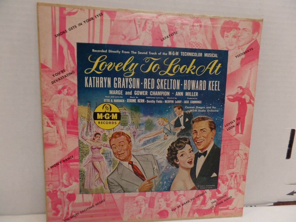 Lovely to Look At MGM Microgroove E-150 10"33rpm 011720DBT2
