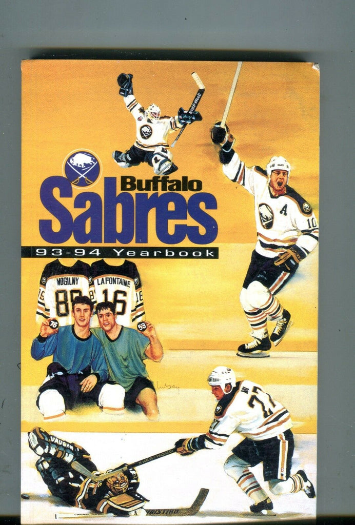 1993-94 Buffalo Sabres Yearbook EX 012417jhe