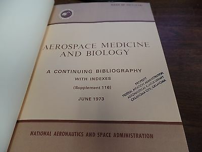 NASA SP 7011(116-122) Multiple Reports Bound Hardcover Ex-FAA Library 011916ame3