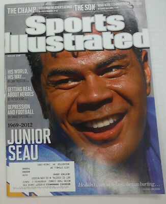 Sports Illustrated Magazine Junior Seau & Floyd Mayweather May 2012 043015R