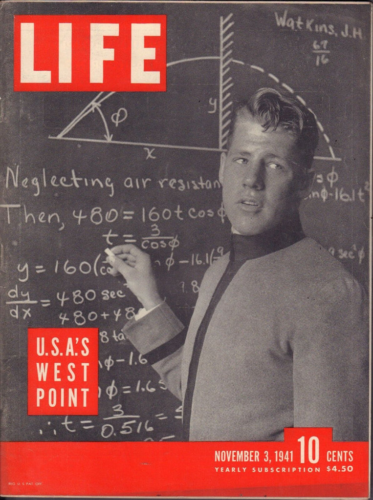 Life November 3 1941 U.S.A.'s West Point VG 092916DBE2