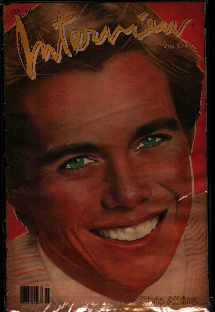 Interview Andy Warhol Magazine May 1983 Chris Atkins 022221ame