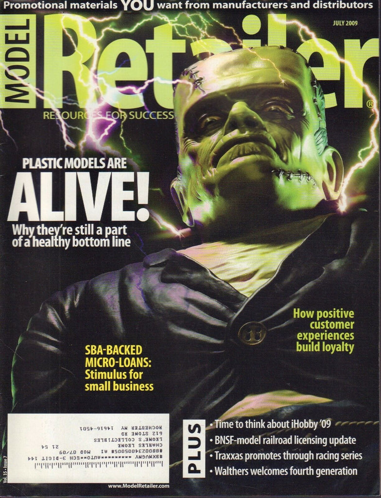 Model Retailer July 2009 Frankenstein w/ML 030717nonDBE2