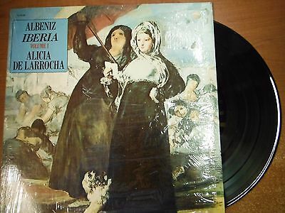 33 RPM Vinyl Iberia Alicia De Larrocha Vol 1 Turnabout Records TV34750 050115SM
