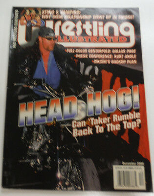 Pro Wrestling Illustrated Magazine Undertaker Sting December 2000 082814R