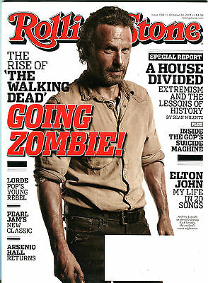 Rolling Stone Magazine October 24 2013 The Walking Dead NO ML EX 051316jhe